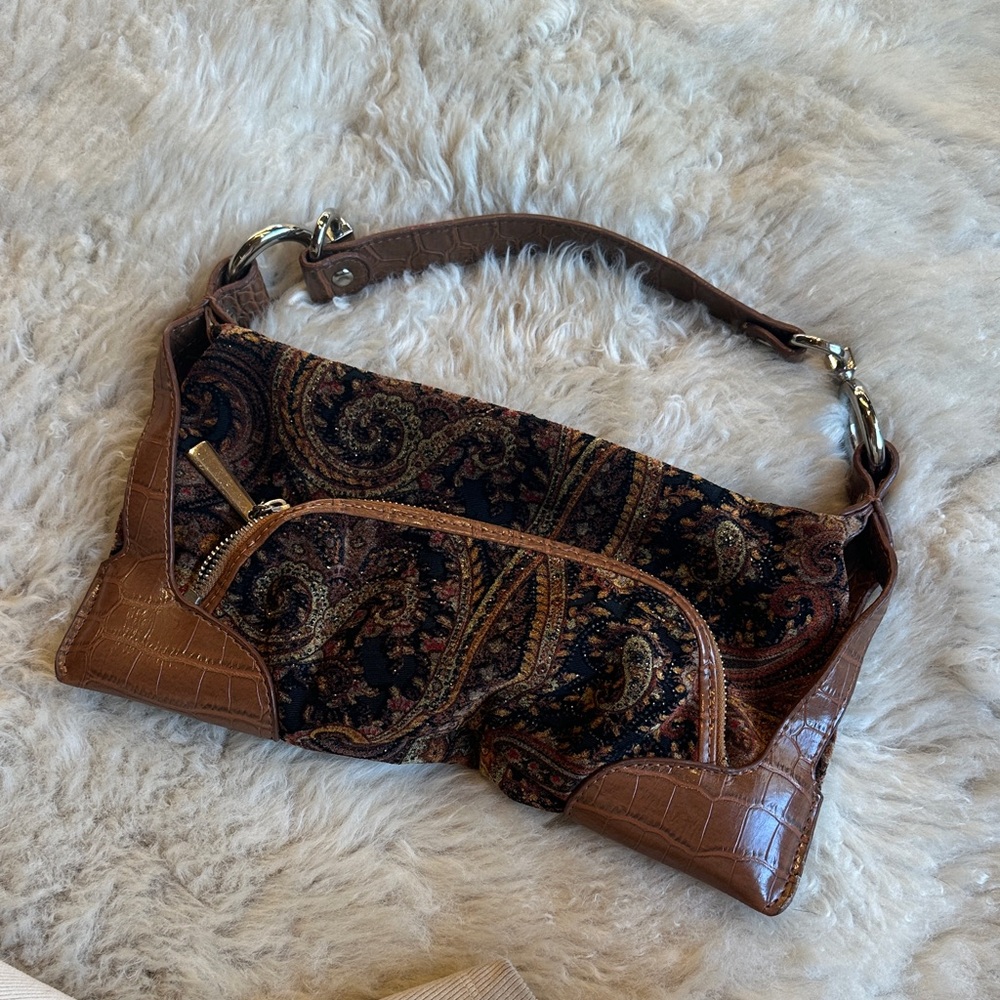 Brown Paisley Women's Bag